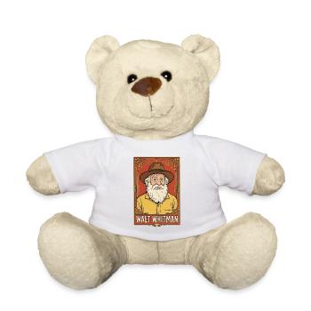 Walt Whitman Rétro - Nounours - blanc - Devant