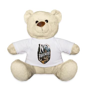 No Pavement Offroad 4x4 Off-Road Vehicle Adventure - Teddy Bear - white - Front