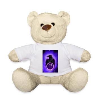 Rabe im Neon Orb - Teddy - Weiß - Vorne