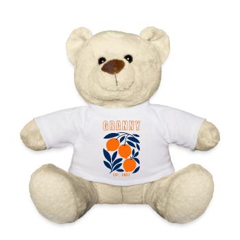 Mamie Grand-mère Grand-mère 2027 - Nounours - blanc - Devant