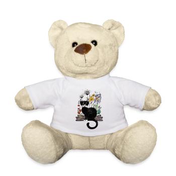 Katze - Teddy - Weiß - Vorne