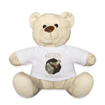 Boulderer Wissenschaft Des Gleichgewichts - Teddy - Weiß - Vorne