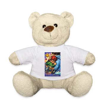 La colère est une tristesse qui n’a pas été absorbée - Nounours - blanc - Devant