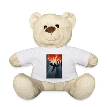 Hellcat - Kathe aus der Hölle - Teddy - Weiß - Vorne