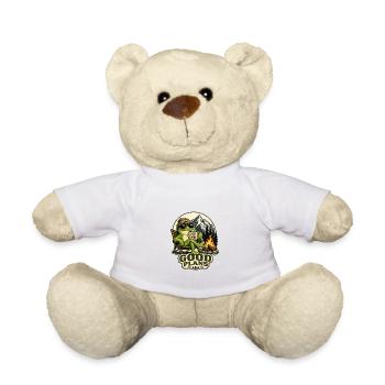 Guter Plan am Lagerfeuer Frosch - Teddy - Weiß - Vorne