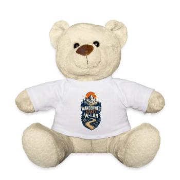 Wanderweg Statt WLAN – Berge Camping & Outdoor - Teddy - Weiß - Vorne
