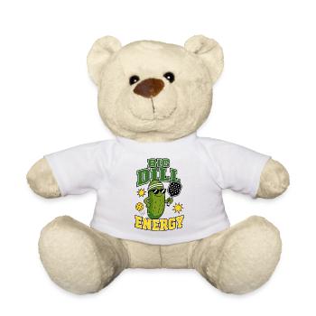 Big Dill Energy Pickleball - Teddy Bear - white - Front