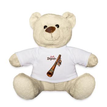 J’adore Dedgeredoo 2 - Nounours - blanc - Devant