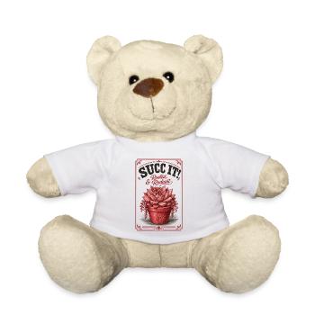 Urban Gardening Succulents Rooted Radiant - Teddy Bear - white - Front