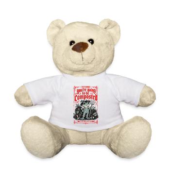 Urban Gardening Compost Thats Enough - Teddy Bear - white - Front