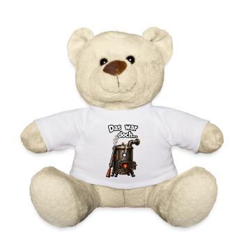 Das war doch... ein Schuss in den Ofen - Teddy - Weiß - Vorne