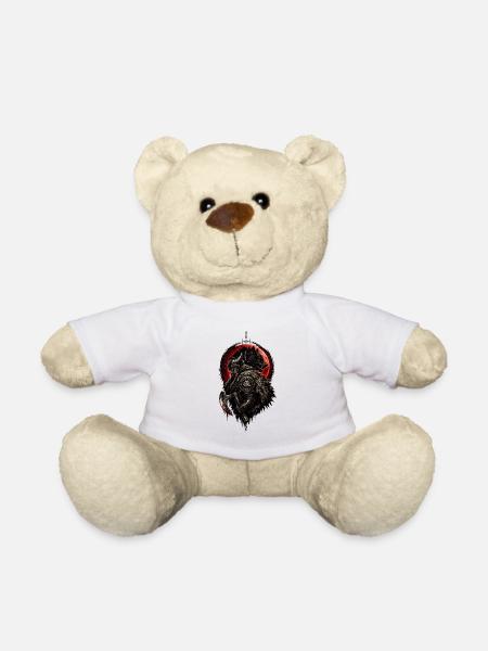 Wikinger-Werwolf-Kriegsherr - Teddy - Weiß