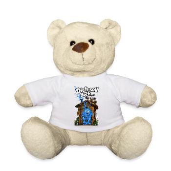 Dich soll doch... der Blitz beim Scheissen treffen - Teddy - Weiß - Vorne