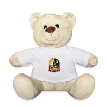 Cosmic Explorer Patch - Teddy Bear - white - Front