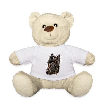 Mud Master - Obstacle - Teamwork - Teddy Bear - white - Front