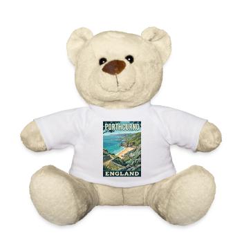 Erleben Sie die Cornwall-Küste von Porthcurno in England - Teddy - Weiß - Vorne