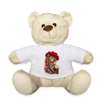 Alpine Queen – Wilde Schwarzwald Schönheit - Teddy - Weiß - Vorne