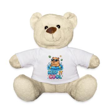 Bleib ruhig, Poolbär - Teddy - Weiß - Vorne