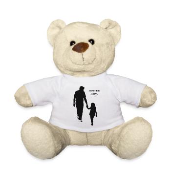 Bester Papa - Teddy - Weiß - Vorne