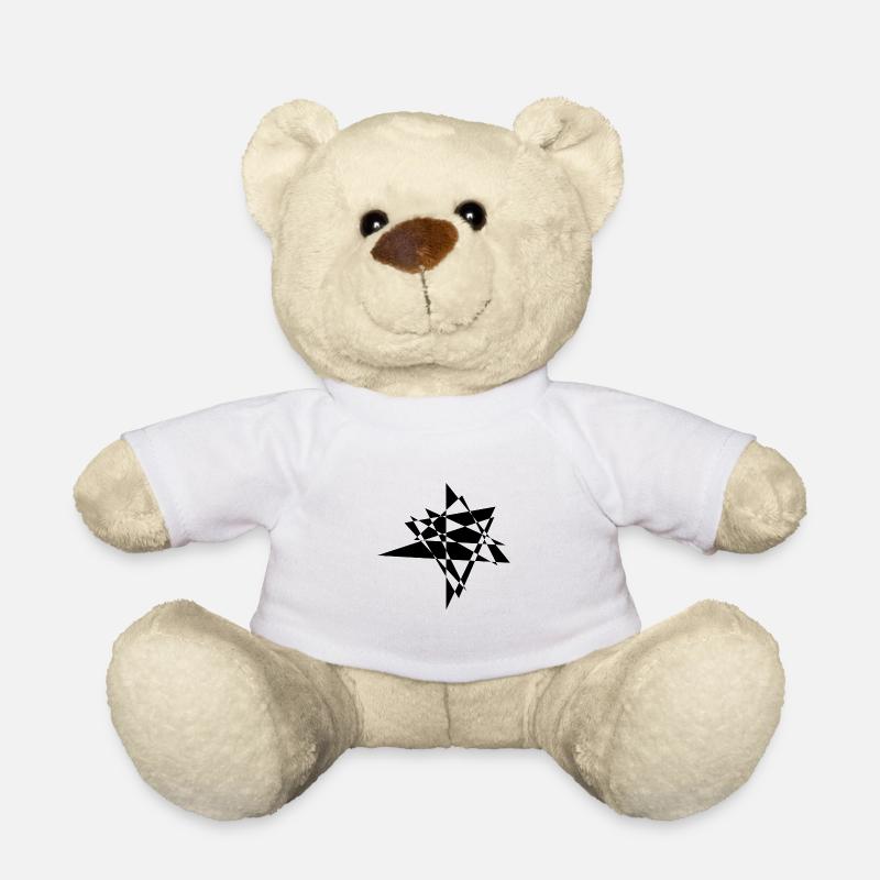 Formes géométriques - Nounours - blanc