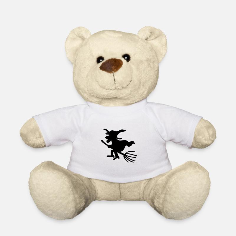 witch - Teddy Bear - white