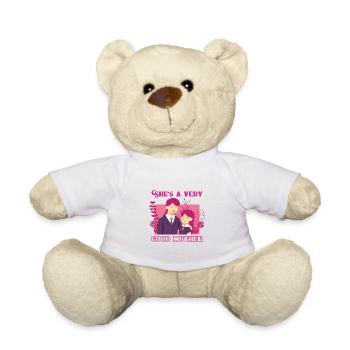 She is a very good mother - Mother Day - Teddy - Weiß - Vorne