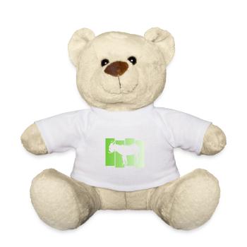 Zwergesel Esel - Teddy - Weiß - Vorne
