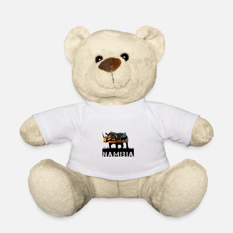 Namibia Nashorn - Teddy - Weiß