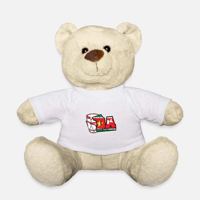 gwada peyi an mwen drapeau indépendantise gwada - Nounours - blanc