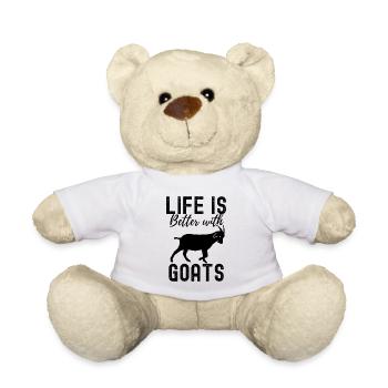 Ziege - Teddy - Weiß - Vorne