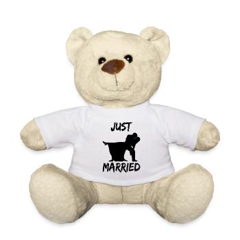 just married - Teddy - Weiß - Vorne