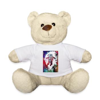 Scuba diver sport #diver - Teddy Bear - white - Front