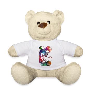 Skateboard #skate #skateboard #sport - Teddy - Weiß - Vorne