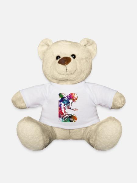 Skateboard #skate #skateboard #sport - Teddy - Weiß