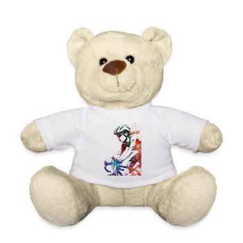 Radfahren Radsport Artikel #cycling #sport #biking - Teddy - Weiß - Vorne