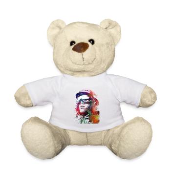 Alpiniste sport art #sport - Nounours - blanc - Devant