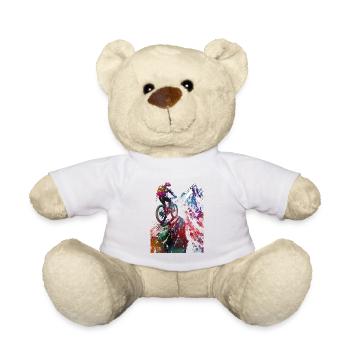 Radfahren Radsport Artikel #cycling #sport #biking - Teddy - Weiß - Vorne