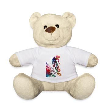 Radfahren Radsport Artikel #cycling #sport #biking - Teddy - Weiß - Vorne