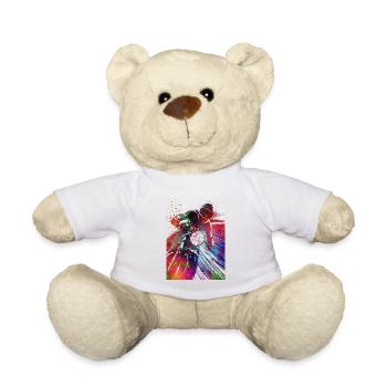 Motor racing #motor #sport - Teddy Bear - white - Front