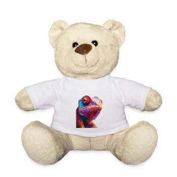 Chameleon - Teddy Bear - white - Front
