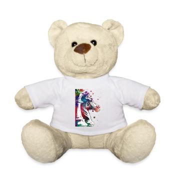 Chess Pawns Sport - Teddy Bear - white - Front