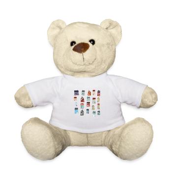 Houses - Teddy Bear - white - Front