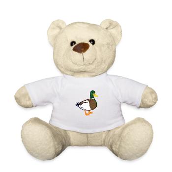duck117 - Teddy Bear - white - Front