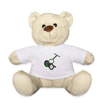 rasenmaeher lawn mower mowing machine4 - Teddy - Weiß - Vorne