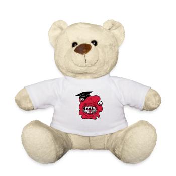 école de fin d'études collégiales laissant fini zeugn - Nounours - blanc - Devant