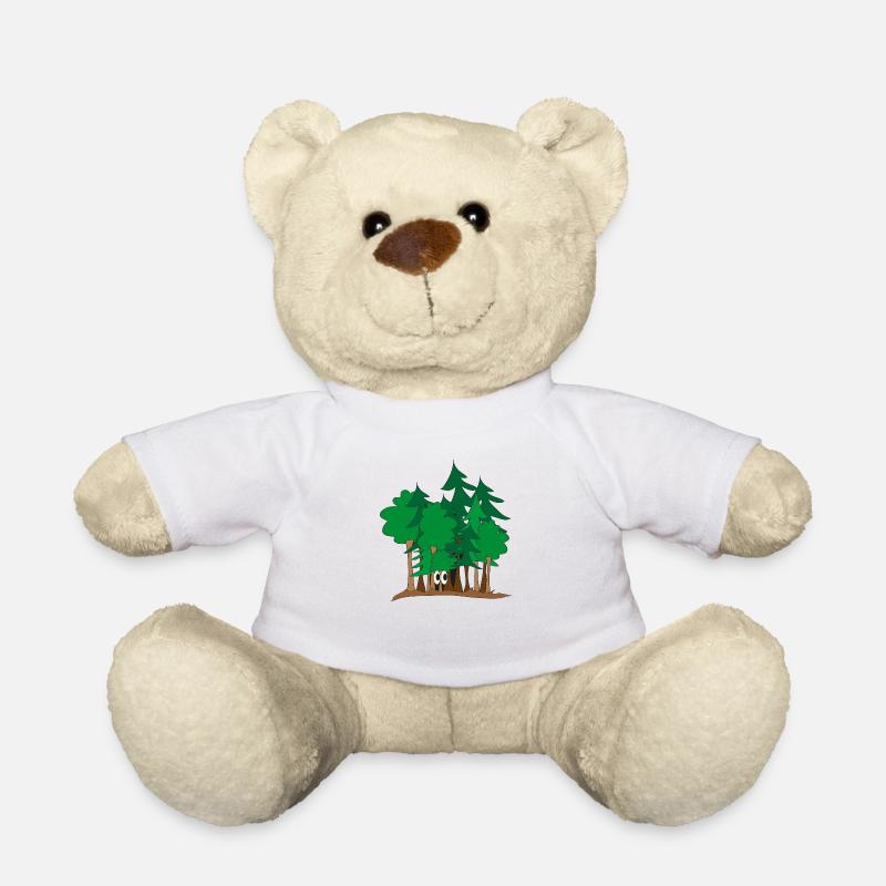 Im Wald - Teddy - Weiß