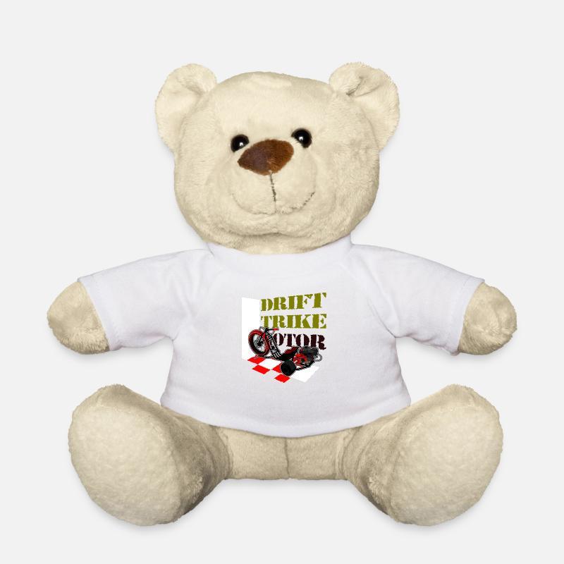 Drift Trike - Teddy Bear - white