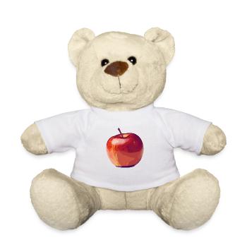 Apple - Teddy Bear - white - Front