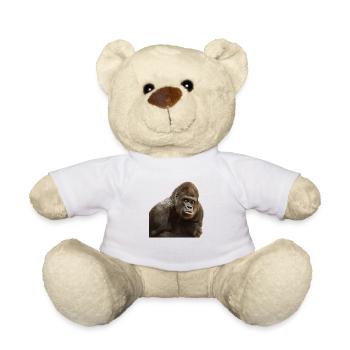 gorille - Nounours - blanc - Devant