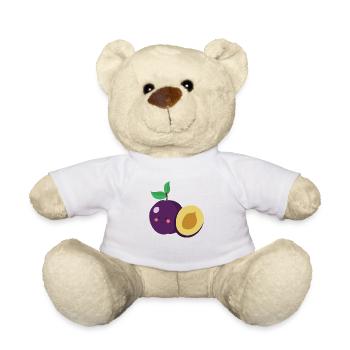 prune - Nounours - blanc - Devant